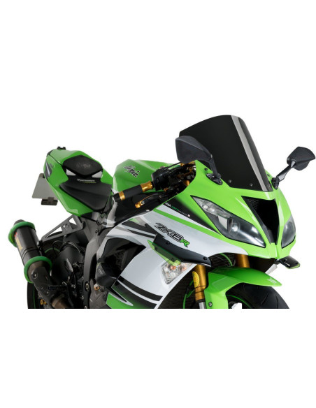 Bulle R-Racer PUIG pour KAWASAKI ZX-6R 636 noir