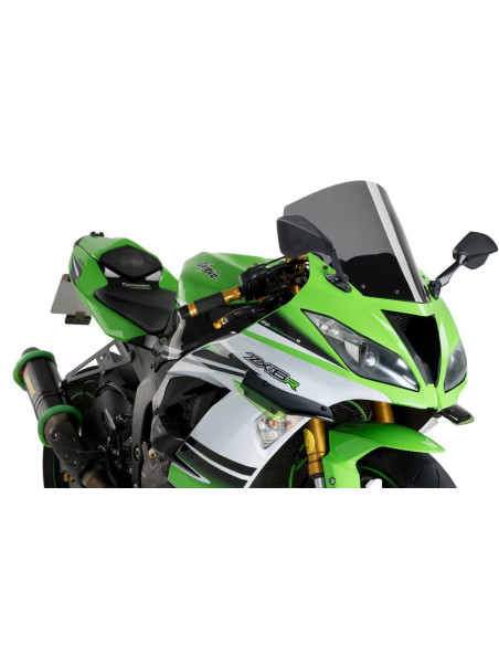 Bulle R-Racer PUIG pour KAWASAKI ZX-6R 636 fume fonce