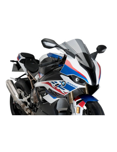 Ailerons Downforce pour BMW S1000RR 2019 bleu coté