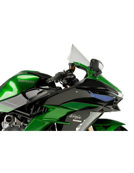 Ailerons Downforce pour KAWASAKI H2 SX 2019 bleu