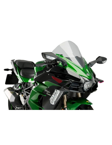 Ailerons Downforce pour KAWASAKI H2 SX 2019 rouge coté