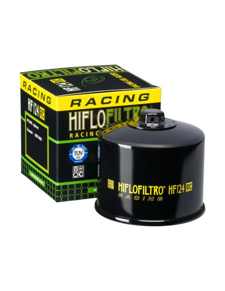 Filtre à huile HF124RC HIFLO FILTRO Racing Kawasaki