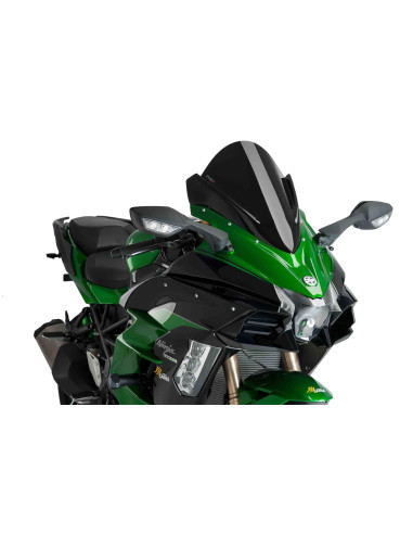 Bulle racing PUIG pour KAWASAKI NINJA H2 SX noire