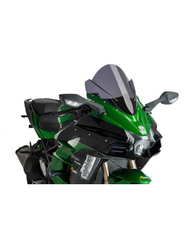 Bulle racing PUIG pour KAWASAKI NINJA H2 SX fume foncé