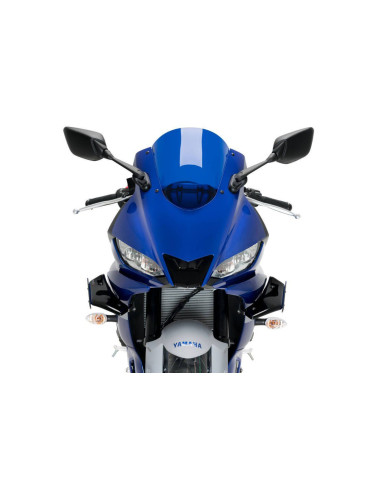 Ailerons Downforce pour YAMAHA YZF-R3 2019 vue de face