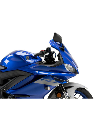 Ailerons Downforce pour YAMAHA YZF-R3 2019 bleu 3/4