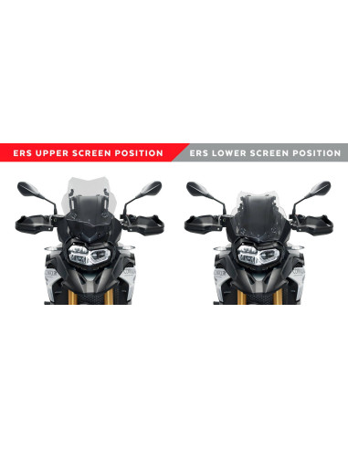 Kit PUIG electrique pour bulle BMW F750 GS 2020 coparatif bas