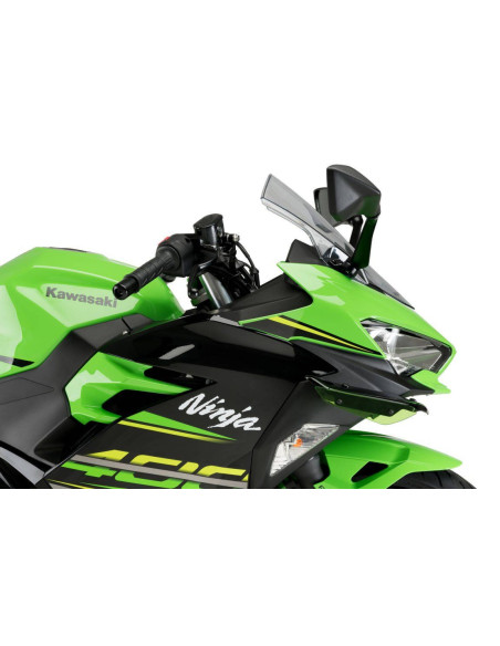 Ailerons Downforce pour KAWASAKI Ninja 400 2020 3/4 vert