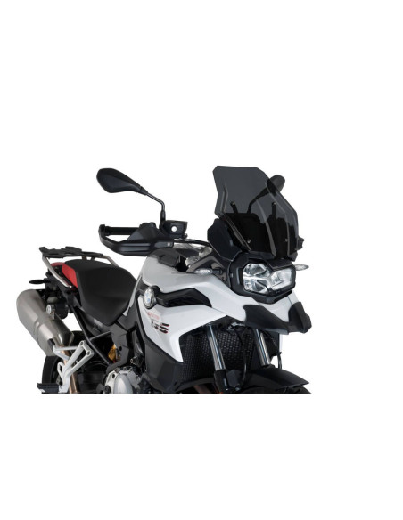 Bulle Touring PUIG pour BMW F700 GS 2020 fumé foncé