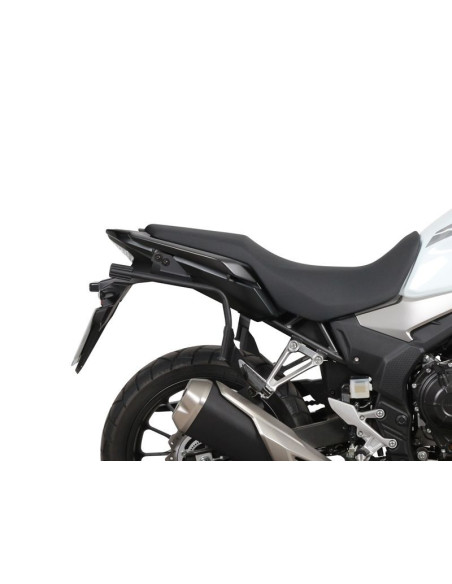 Fixation 3P system SHAD pour HONDA CB500 X 2016 2020 gros plan sans valises