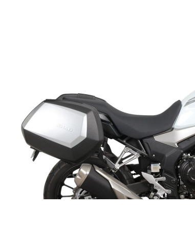 Fixation 3P system SHAD pour HONDA CB500 X 2016 2020 gros plan