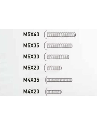 Support LOCK'N START pour sacoche réservoir Bagster kit vis