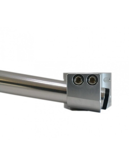 Guidon bracelet BRAZOLINE sur tube de fourche detail