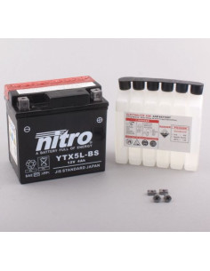 Batterie de moto NITRO YTX5L-BS