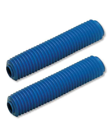Soufflet de fourche Diametre 28/30 Longueur 180mm bleu
