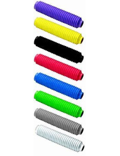 Soufflet de fourche Diametre 28/30 Longueur 180mm bleu 2