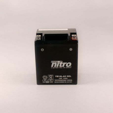 Batterie de moto NITRO YB14L-A2 gel