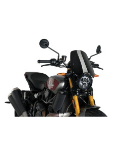 Saute vent PUIG Naked new generation Sport INDIAN FTR 1200 noir