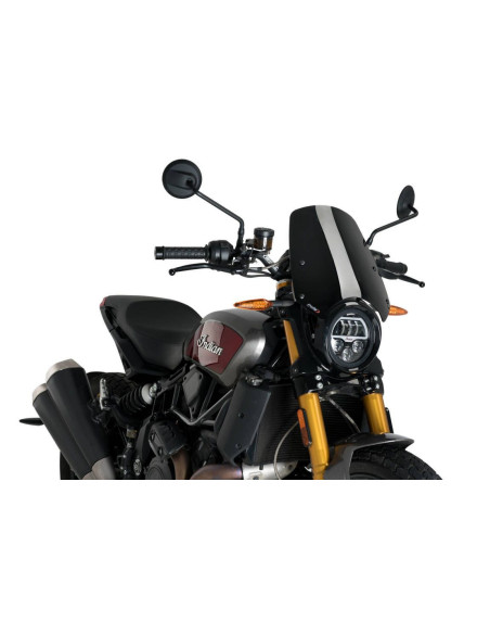Saute vent PUIG Naked new generation Sport INDIAN FTR 1200 noir