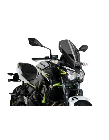 Saute vent PUIG NAKED NEW Génération pour KAWASAKI Z650 2020 fumé foncé