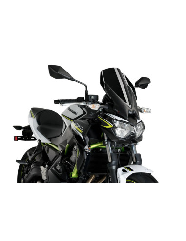 Saute vent PUIG NAKED NEW Génération pour KAWASAKI Z650 2020 noir