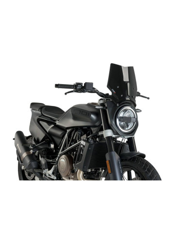 Saute vent PUIG NAKED NEW Génération pour HUSQVARNA SVARTPILEN 701 2020 noir