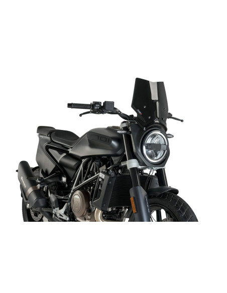 Saute vent PUIG NAKED NEW Génération pour HUSQVARNA SVARTPILEN 701 2020 noir