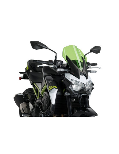 Saute vent PUIG NAKED NEW Génération touring pour KAWASAKI Z900 2020 vert