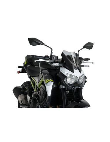 Saute vent PUIG NAKED NEW GénérationSport pour KAWASAKI Z900 2020 fumé claire