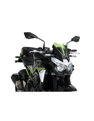 Saute vent PUIG NAKED NEW GénérationSport pour KAWASAKI Z900 2020 vert