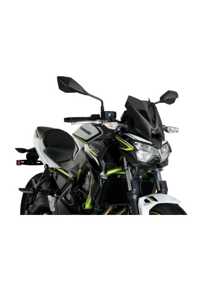 Saute vent PUIG NAKED NEW Génération Sport pour KAWASAKI Z650 2020 fumé foncé