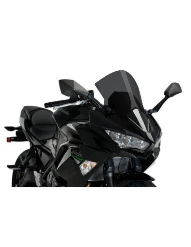 Bulle R-Racer PUIG pour KAWASAKI Ninja 650 fumé foncé