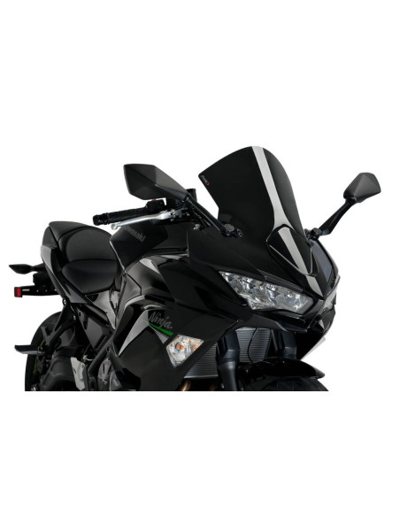 Bulle R-Racer PUIG pour KAWASAKI Ninja 650 noire
