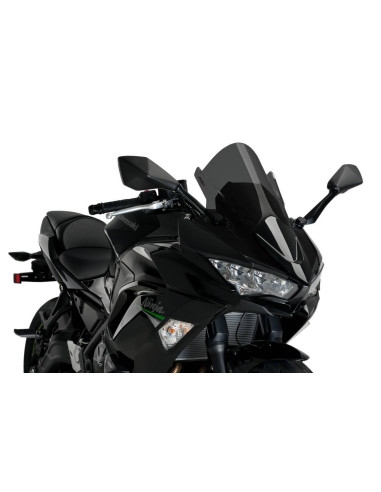 Bulle Z-Racing PUIG pour KAWASAKI Ninja 650 fumé foncé