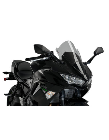 Bulle Z-Racing PUIG pour KAWASAKI Ninja 650 fumé claire