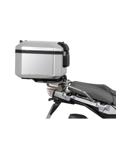 Porte paquet Shad Top Master BMW F850 GS Adventure 2019 2020 gros plan avec top case