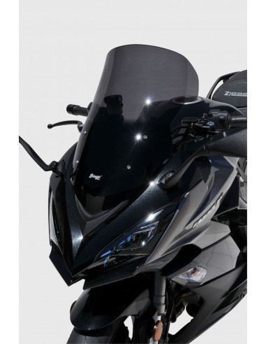 BULLE ERMAX HAUTE PROTECTION POUR KAWASAKI Z 1000 SX Ninja 2017 2019 gros plan