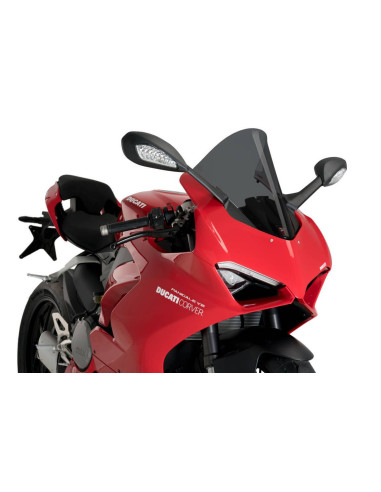 Bulle R Racer PUIG pour DUCATI Panigale V2 2020 fumé foncé