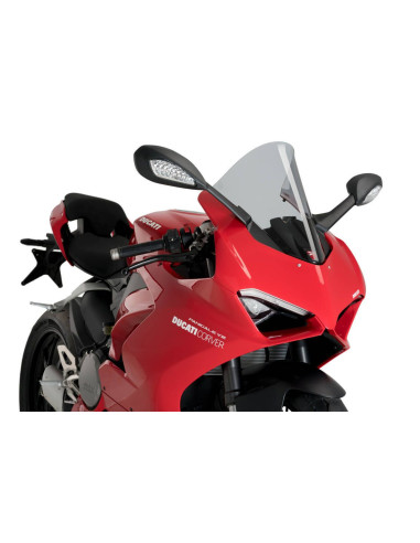 Bulle R Racer PUIG pour DUCATI Panigale V2 2020 fumé claire