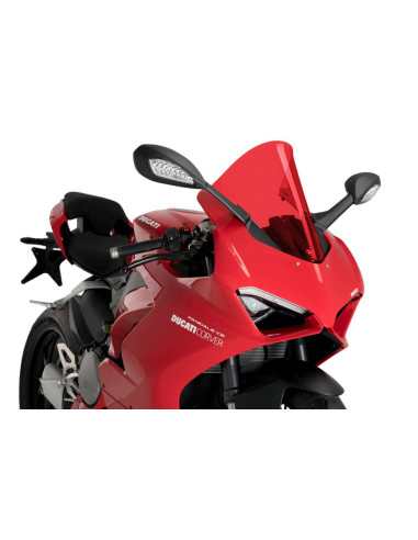 Bulle R Racer PUIG pour DUCATI Panigale V2 2020 rouge