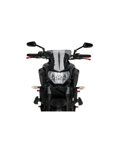 Pare brise Puig SHARK pour Yamaha MT07 de face