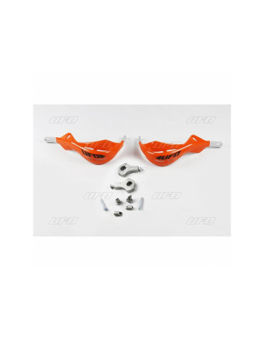 Protège mains Intégral avec kit de montage orange