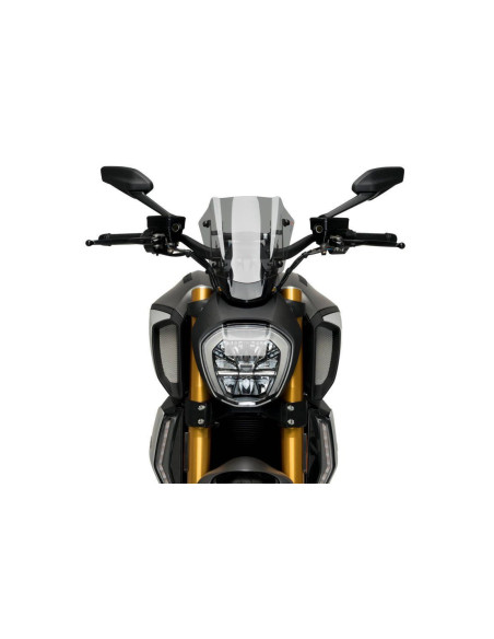 Saute vent Naked new generation sport réglable DUCATI DIAVEL 1260 face