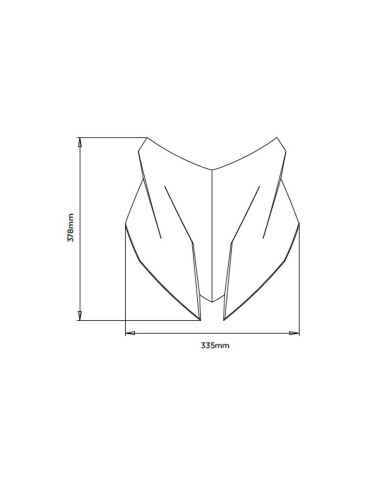 Bulle Sport PUIG pour BMW F900XR 2020