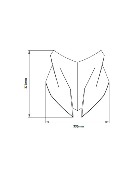 Bulle Sport PUIG pour BMW F900XR 2020