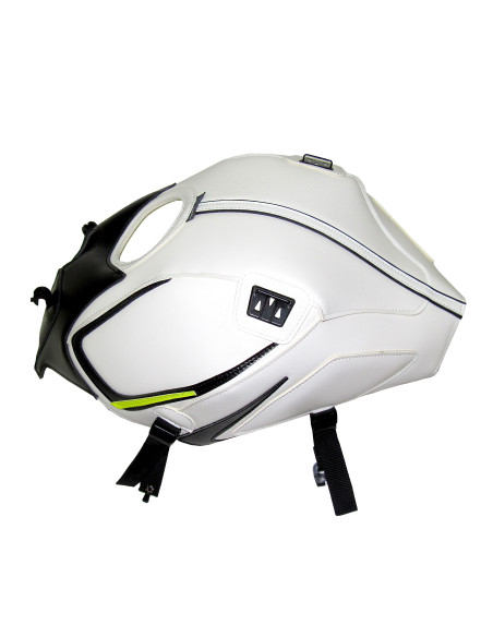 Protège réservoir BAGSTER KAWASAKI Z650 blanc lisere noir