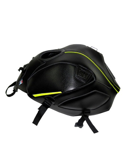 Protège réservoir BAGSTER KAWASAKI Z650 noir liseré jaune
