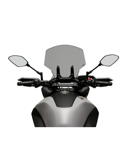 Bulle Touring PUIG pour Yamaha MT-07 Tracer vue du pilote
