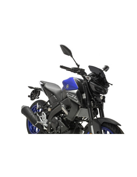 Saut vent Naked New génération sport Yamaha MT-125 fumé foncé
