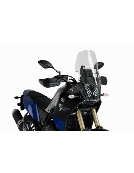 Support bulle MEM PUIG avec bulle Touring pour Yamaha Ténéré 700